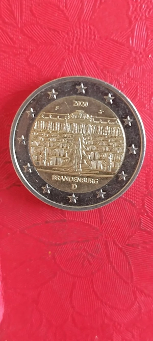 2 Euro 2020  f Brandenburg Deutschland 