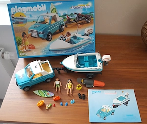 Playmobil 6864- Surfer Pick up mit Speedboot