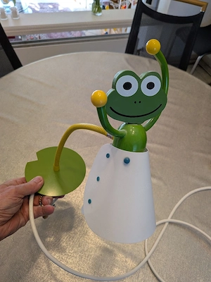 Frosch Wand Lampe mit 2,70. m Kabel 