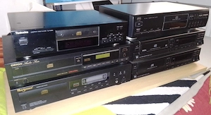 Compact-Disc-Player-Set 6 X CD-Player-Konvolut von Technics, JVC, Dual, Orion und Magnum! ***TOP!***