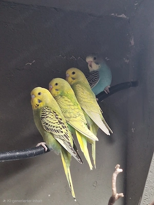 Wellensittich Jungtiere