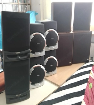    Großes Speaker-Boxen-Set von Dual, Minerva, Pioneer & Philips    ******Top-Zustand****** Bild 3