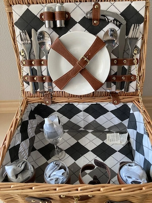Picknickkoffer für 4 Personen