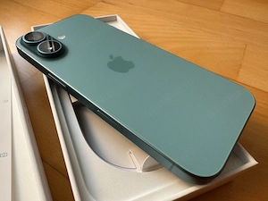 Apple iPhone 16 128GB grün mit Akku : 100% 