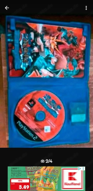 PS 2 Spiel mit Speicherkarte  Bild 3