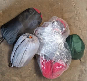 4 Schlafsäcke für Erwachsene