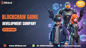 Take Your Game to the Next Level with Blockchain Game Development   Save 30% Now