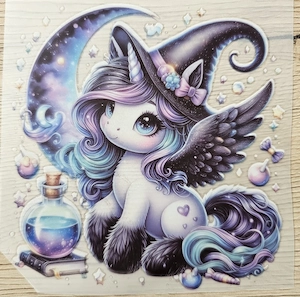 Bügelbild,  14x14cm, Bild zum aufbügeln,  DTF Transfer Druck 