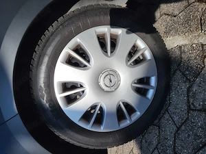 4 x Stahlfelgen Winterräder für OPEL ADAM mit original Opel-Radblenden