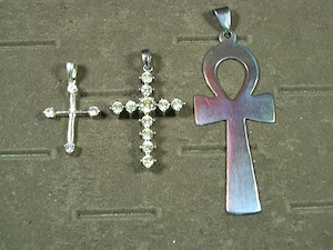 3x Kreuz-Anhänger ab 10,- Euro 925 Silber