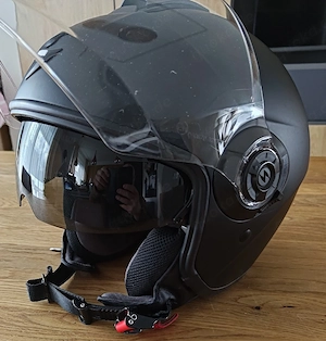 Jethelm Scorpion Exo-City II in mattschwarz Gr. S