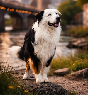 Australian Shepherd Black Tri Erfahrener Deckrüde (Kein Verkauf)