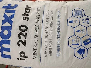 Der maxit ip 220 star Scheiben- Kratzputz 