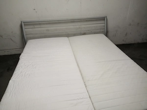 DIESAN Metall Holz Doppel Bett 180 x 200 cm Bild 5