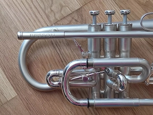 B Kornett Besson Sovereign 180th Anniversary matt versilbert Limited Edition