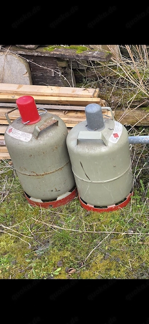 Gasflasche grau 11kg leer 