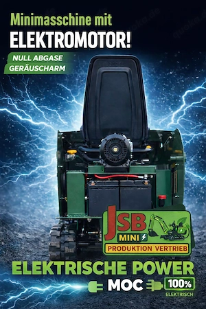 NEUER elektrischer E mini-radlader ms-l116 | CE | 2026 | www-jsbmini-com Bild 6