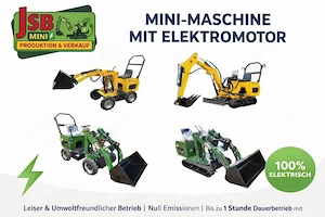 NEUER elektrischer E mini-radlader ms-l116 | CE | 2026 | www-jsbmini-com Bild 8