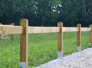 Dressurplatz | Reitplatzzaun Holz | Dressurviereck Holz