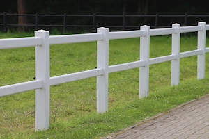 Kunststoffzaun weiß | Kunststoff Gartenzaun | Kunststoff Zaun