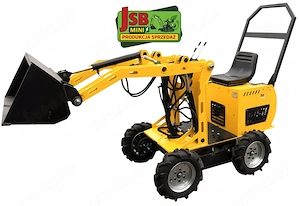 NEUER elektrischer E mini-radlader ms-l116 | CE | 2026 | www-jsbmini-com Bild 2