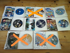 8 Nintendo Wii Spiele im Paket mit Zelda usw.  Bild 3
