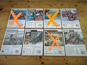 8 Nintendo Wii Spiele im Paket mit Zelda usw.  Bild 2