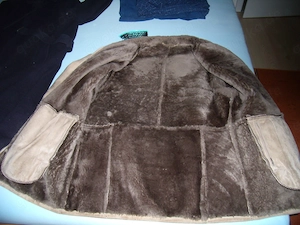 Neue Fell-Lederjacke (Imitat) Bild 7