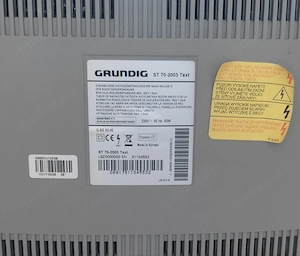 Fernseher Grundig ST 70 - 2003