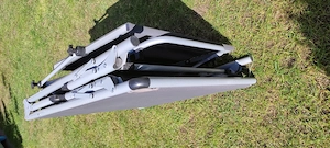 Sonnenliege aus Aluminium 3-Beinig 