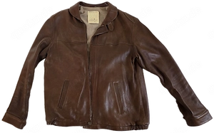 Hirschnappa Herren-Lederjacke aus der WERNER CHRIST Collection, braun, Gr. 48-50 (M)