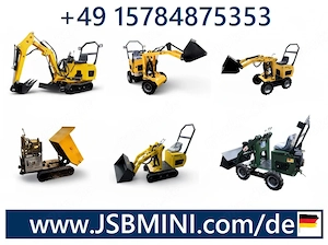 Lader Bagger Dumper - NEU 2026 - Direkt vom Hersteller JSB MINI