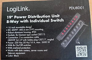 NEU LogiLink Steckdosen Leiste