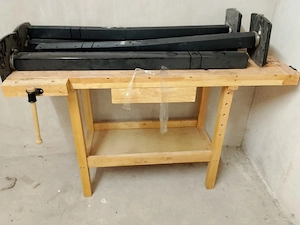 Werkbank und boxen zu verkaufen 