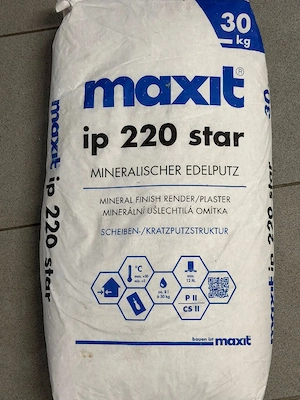 Der maxit ip 220 star Scheiben- Kratzputz 