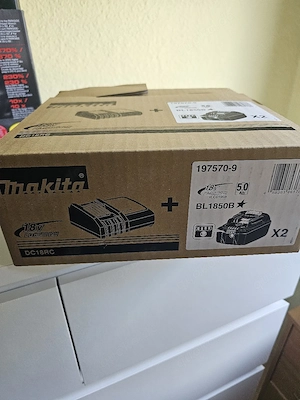 Makita schlagschrauber Set mit 2 Akkus und Zubehör 