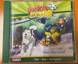 Teufels Kicker Heja Blau Gelb