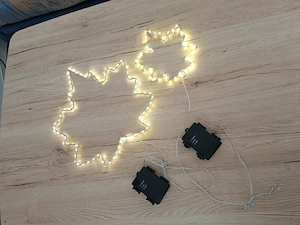 LED Hängedeko Ahorn