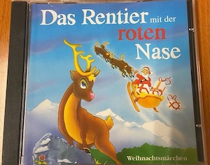 Das Rentier mit der roten Nase