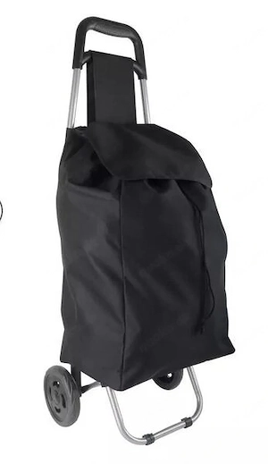 Einkaufstrolley mit 2 Rollen