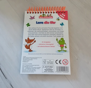 Bücher Grundschule und Wir lernen die Uhr Lük Bild 4