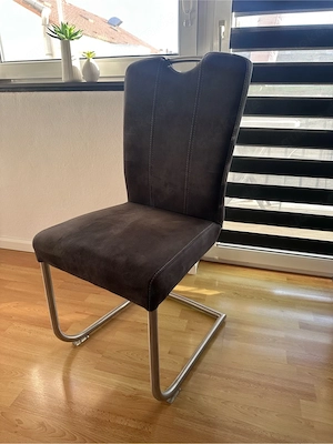 6x Schwingstuhl (grau)