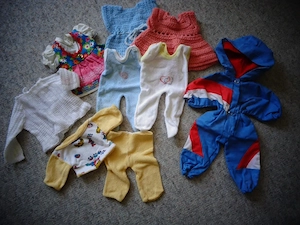 Vintage - Spielzeug - div. Puppenzeug - für Puppe ca. 32 cm