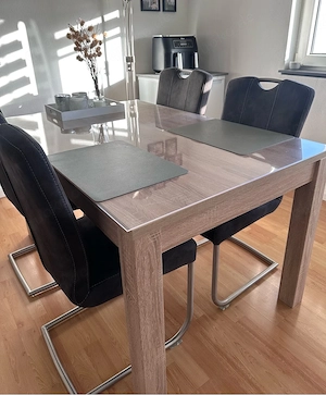 6x Schwingstuhl (grau)