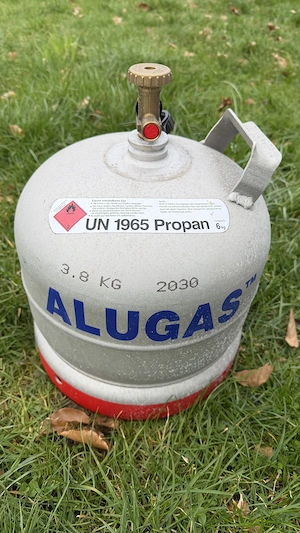 Alu-Gasflasche, 6 kg, Leer
