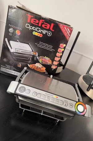 Tefal - Kontaktgrill, schwarz metallic Neu