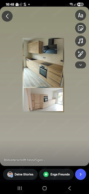 Einbauküche inkl. E Geräte  und 2 Backöfen 