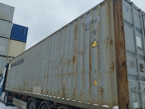 40 Fuß HC Seecontainer   gebraucht   NEU EINGETROFFEN    WWT Bild 4