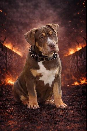 American Bully XL Tricolor Mädchen