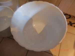 Porzellan -Blumentöpfe, weiß, 10 Stück, Durchmesser 20-30 cm Bild 5